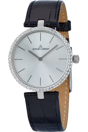 Jacques Lemans Donna Orologi - Orologio Analogico 1-2024H, Quartz, 34mm, 5ATM