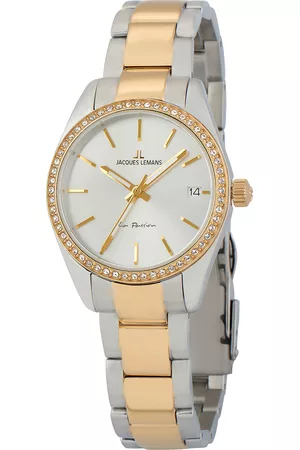 Jacques Lemans Donna Orologi - Orologio Analogico 1-2085F, Quartz, 30mm, 10ATM