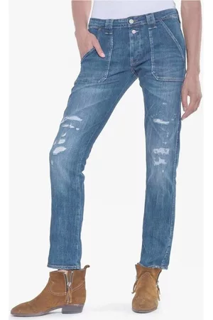 Le Temps des Cerises Donna Jeans - Jeans Jeans boyfit BLUE JOGG 200/43, lunghezza 34