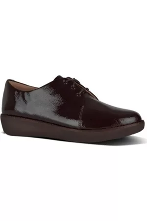 FitFlop Donna Scarpe eleganti - Scarpe DERBY CRINKLE PATENT BERRY
