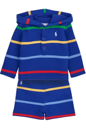 Ralph Lauren Completo LS HOOD SET-SETS-SHORT SET