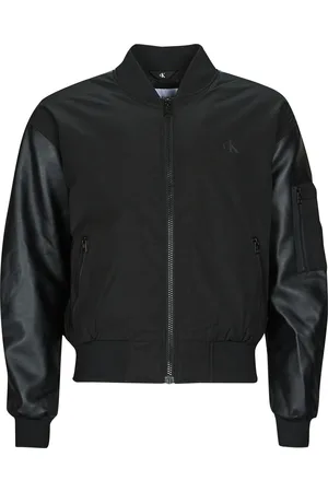 Calvin Klein Giubbotto FAUX LEATHER BOMBER JACKET