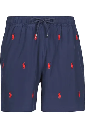 Ralph Lauren Costume / Bermuda da spiaggia MAILLOT SHORT DE BAIN IMPRIME BRODERIE PONY PLAYER CORDON DE SER