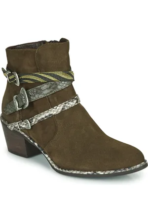 Regard Stivaletti NAPOLI V3 VELOURS MILITARE