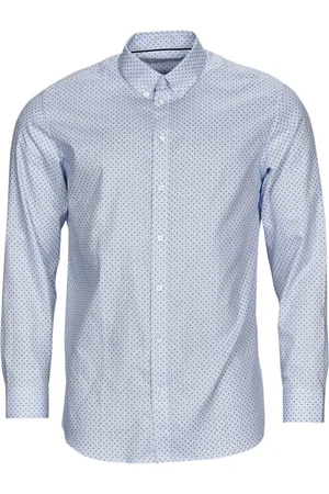 SELECTED Camicia a maniche lunghe ETHAN MICRO MOTIF SLIM FIT