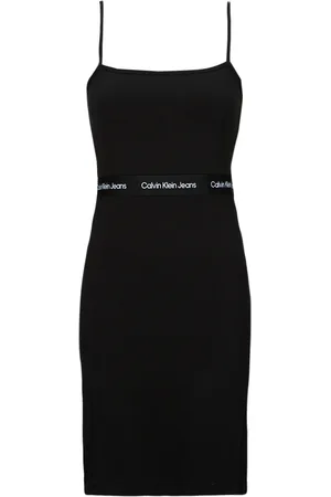 Calvin Klein Abito corto LOGO ELASTIC STRAPPY DRESS