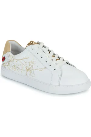 Bons Baisers De Paname Sneakers basse SIMONE GOLD FLOWERS