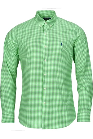 Ralph Lauren Camicia a maniche lunghe CHEMISE AJUSTEE SLIM FIT EN POPELINE RAYE