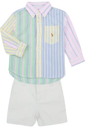 Ralph Lauren Completo LS BD SHRT S-SETS-SHORT SET