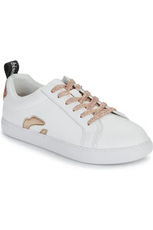 Bons Baisers De Paname Sneakers basse BETTYS METALIC ROSE GOLD LACE