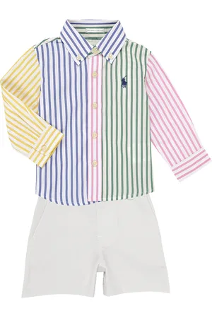 Ralph Lauren Completo LS BD FNSHRT-SETS-SHORT SET