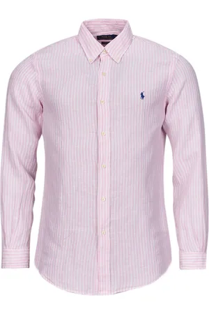 Ralph Lauren Camicia a maniche lunghe CHEMISE COUPE DROITE EN LIN