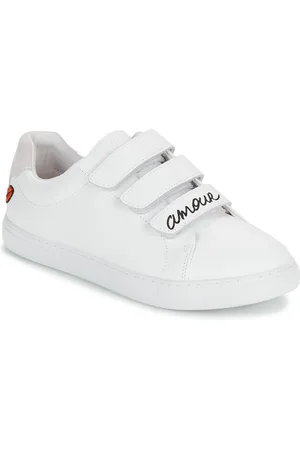 Bons Baisers De Paname Sneakers basse EDITH AMOUR BLANC NOIR