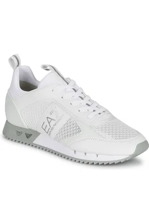 EA7 Sneakers basse BLACK WHITE LACES