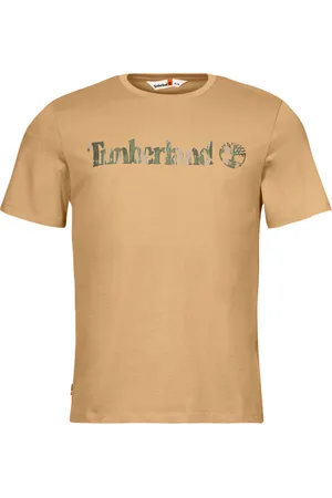 Timberland T-shirt Camo Linear Logo Short Sleeve Tee