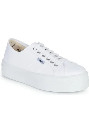 victoria Sneakers basse BLUCHER LONA PLATAFORMA