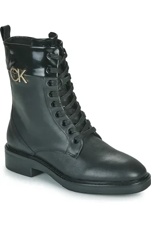 Calvin Klein Stivaletti RUBBER SOLE COMBAT BOOT W/HW