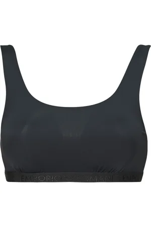 Emporio Armani Brassiere ALL OVER LOGO MESH BRALETTE