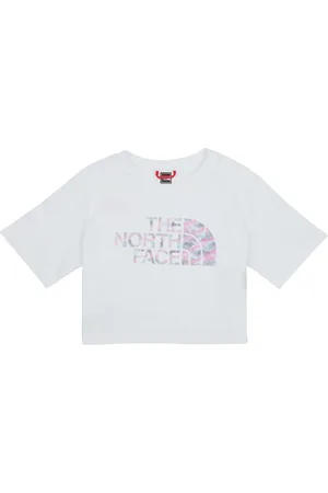 The North Face T-shirt Girls S/S Crop Easy Tee