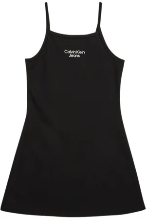 Calvin Klein Abito corto STACK LOGO PUNTO STRAP