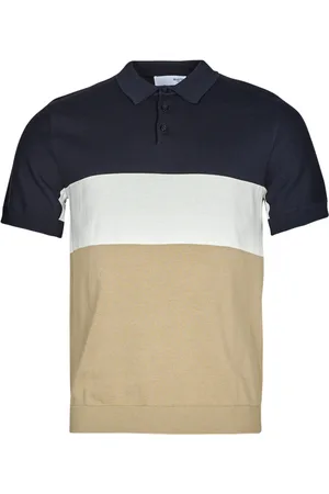 SELECTED Polo SLHMATTIS SS KNIT BLOCK POLO B