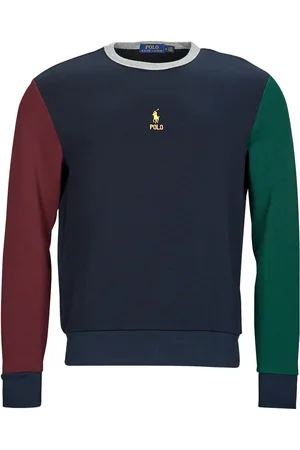 Ralph Lauren Felpa SWEAT COL ROND EN DOUBLE KNIT TECH