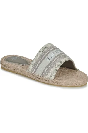 Superdry Scarpe Mules Compensées Style Espadrille En Toile