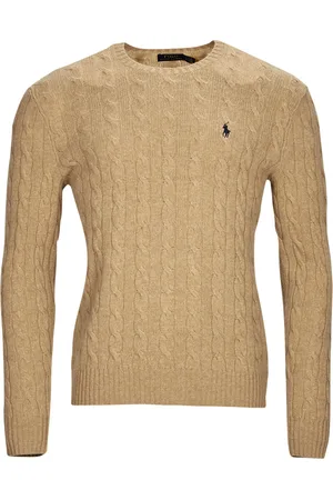 Ralph Lauren Maglione PULL COL ROND EN MAILLE TORSADEE