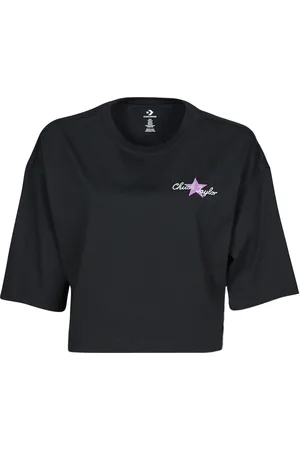 Converse T-shirt CHUCK INSPIRED HYBRID FLOWER OVERSIZED CROPPED TEE