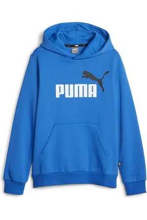 PUMA Felpa ESS 2 COL BIG LOGO HOODIE FL B