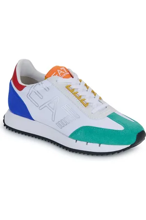 EA7 Sneakers basse BLACK WHITE VINTAGE
