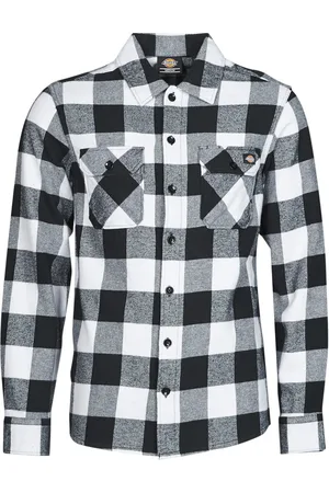 Dickies Camicia a maniche lunghe NEW SACRAMENTO SHIRT BLACK