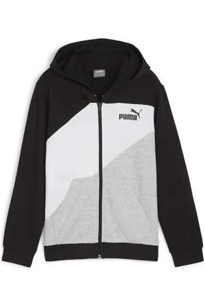 PUMA Felpa POWER COLORBLOCK FULL-ZIP HOODIE