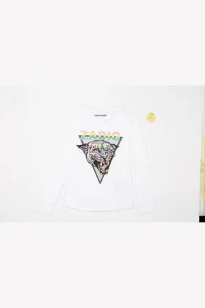 Zadig & Voltaire T-shirts a maniche lunghe X15358-10B
