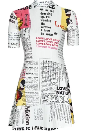 Desigual Abito corto VEST_NEWSPAPER