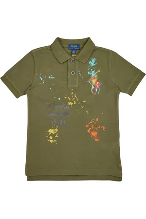 Ralph Lauren Polo SSKCM2-KNIT SHIRTS-POLO SHIRT