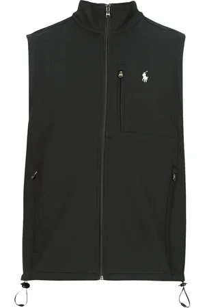 Ralph Lauren Felpa SWEATSHIRT ZIPPE SANS MANCHES EN DOUBLE KNIT TECH