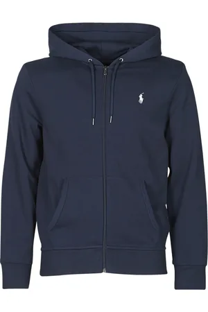Ralph Lauren Felpa SWEATSHIRT A CAPUCHE ZIPPE EN JOGGING DOUBLE KNIT TECH LOGO PONY