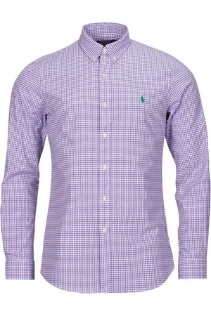 Ralph Lauren Camicia a maniche lunghe CHEMISE AJUSTEE SLIM FIT EN POPELINE RAYE