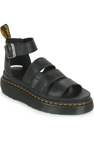 Dr. Martens Sandali CLARISSA II QUAD BLACK MILLED NAPPA