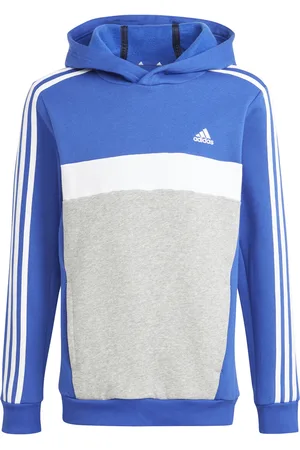adidas Felpa Tiberio 3-Stripes Colorblock Fleece Hoodie