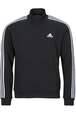 adidas Felpa Essentials Fleece 3-Stripes 1/4-Zip Sweatshirt