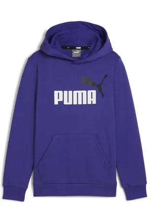 PUMA Felpa ESS+ 2 COL BIG LOGO HOODIE FL