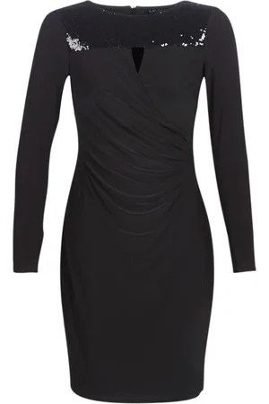 Ralph Lauren Abito corto SEQUINED YOKE JERSEY DRESS