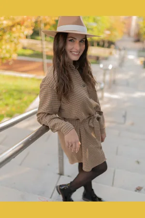 Celeste Abito corto DAPHNE