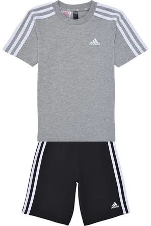 adidas Tuta Essentials 3-Stripes Tee and Shorts Set
