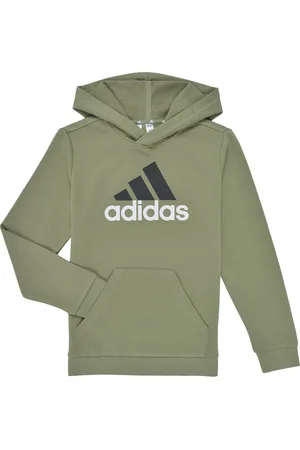 adidas Felpa Essentials Two-Colored Big Logo Cotton Hoodie