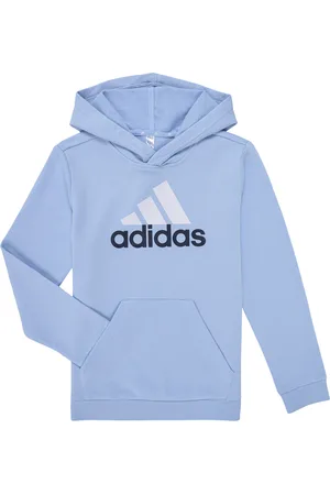 adidas Felpa Essentials Two-Colored Big Logo Cotton Hoodie