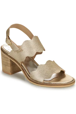 Myma Sandali 7745MY02-SAND-TRUNCK-PLATIN=7745MYXX-CUIR-FOULONNE-TRUNK-PLATINE