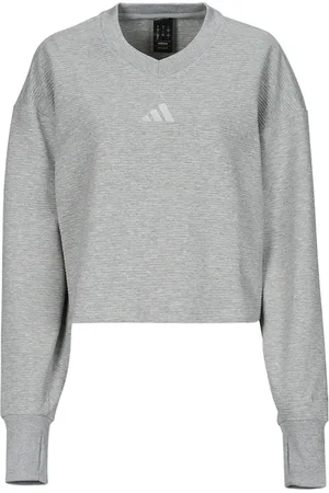 adidas Felpa ALL SZN Ribbed V-Neck Sweatshirt